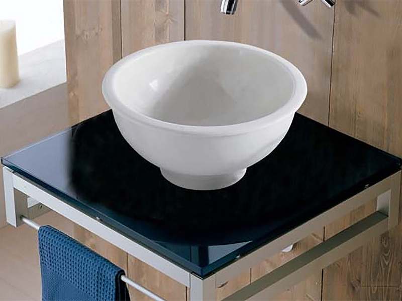 Раковина Scarabeo Lavabi D Arredo 40 8021 Белая от магазина ЛесКонПром.ру