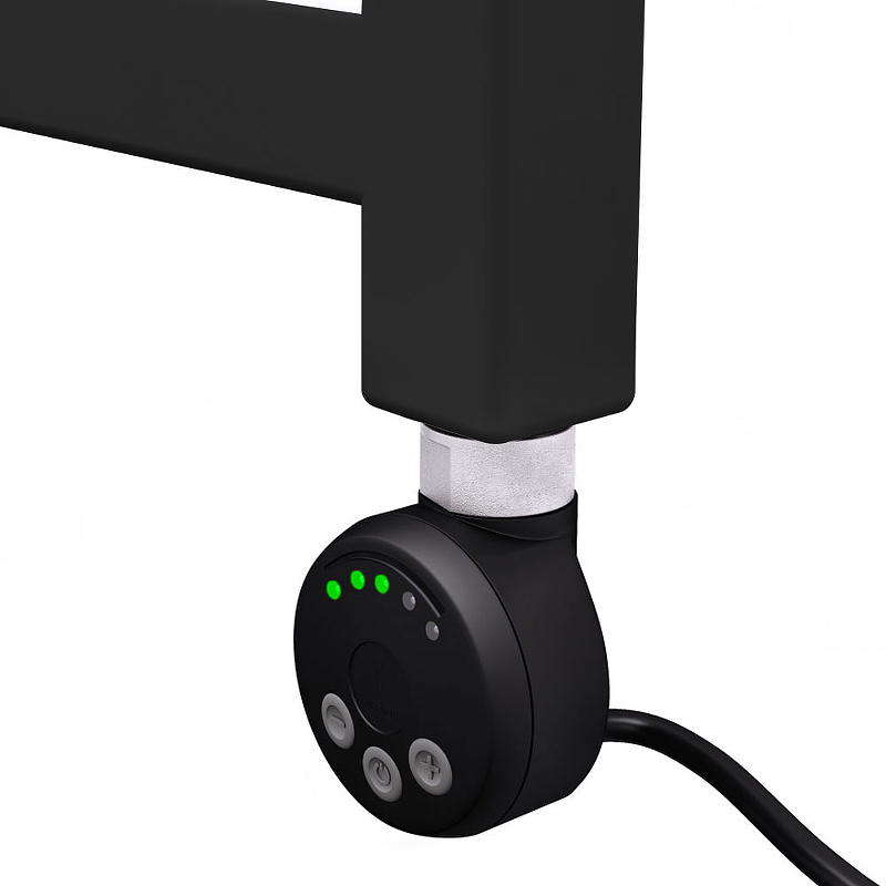 Электрический полотенцесушитель Lemark Atlantiss 50х60 LM32607REBL Черный от магазина ЛесКонПром.ру