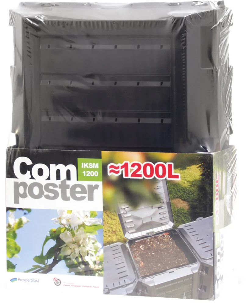 Компостер Prosperplast Module 1200 л, черный от магазина ЛесКонПром.ру