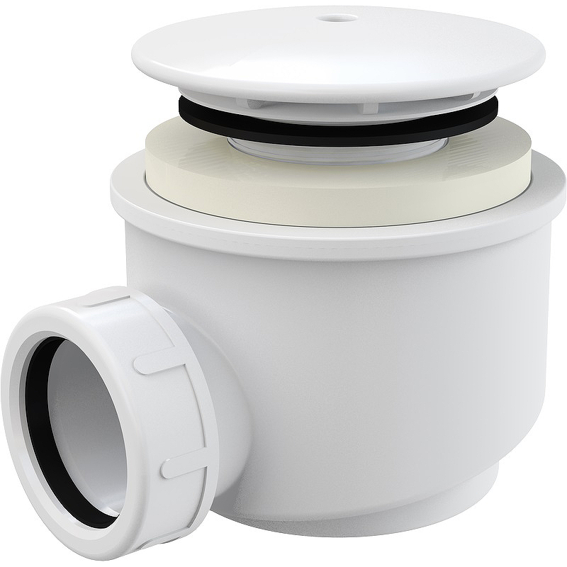 Сифон для душевого поддона Alcaplast A47B-60 Белый от магазина ЛесКонПром.ру