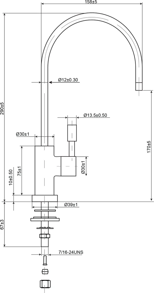 Кран Гейзер №2 от магазина ЛесКонПром.ру