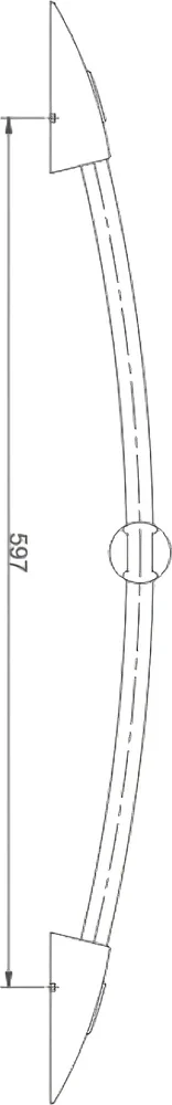 Душевая штанга Haiba HB8004 от магазина ЛесКонПром.ру