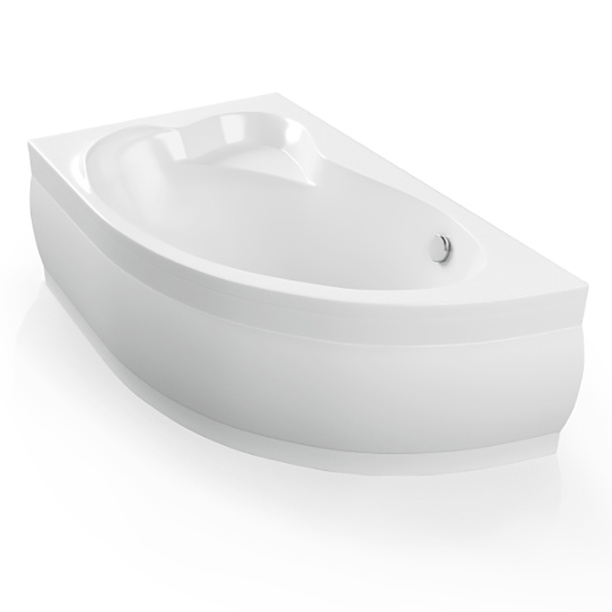 Акриловая ванна Мирсант Фанагория 170х100 см левая от магазина ЛесКонПром.ру