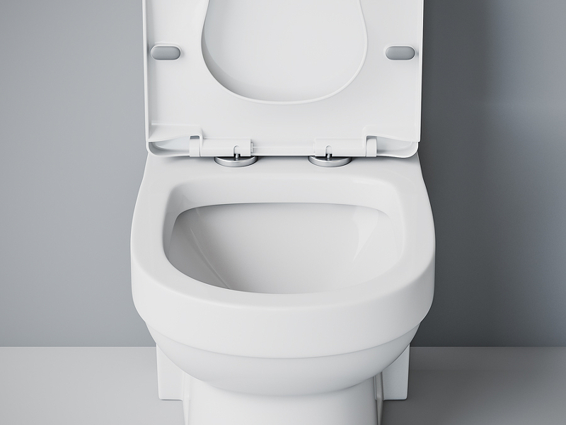 Унитаз моноблок Laguraty 20980W с сиденьем Микролифт от магазина ЛесКонПром.ру