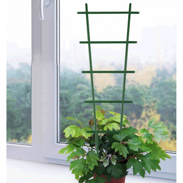 Опора для комнатных растений зеленая от магазина ЛесКонПром.ру