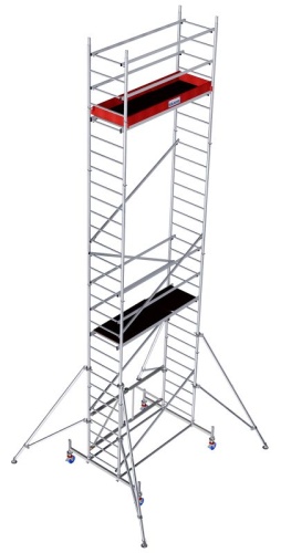 Алюминиевая Вышка-тура KRAUSE PROTEC XS складная РВ 8,8 м (Арт.920065) от магазина ЛесКонПром.ру