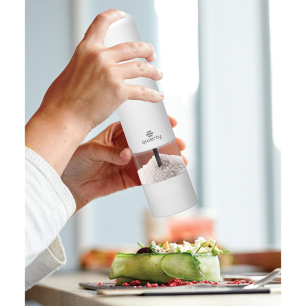 Перцемолка электрическая 5х23 см белая от магазина ЛесКонПром.ру