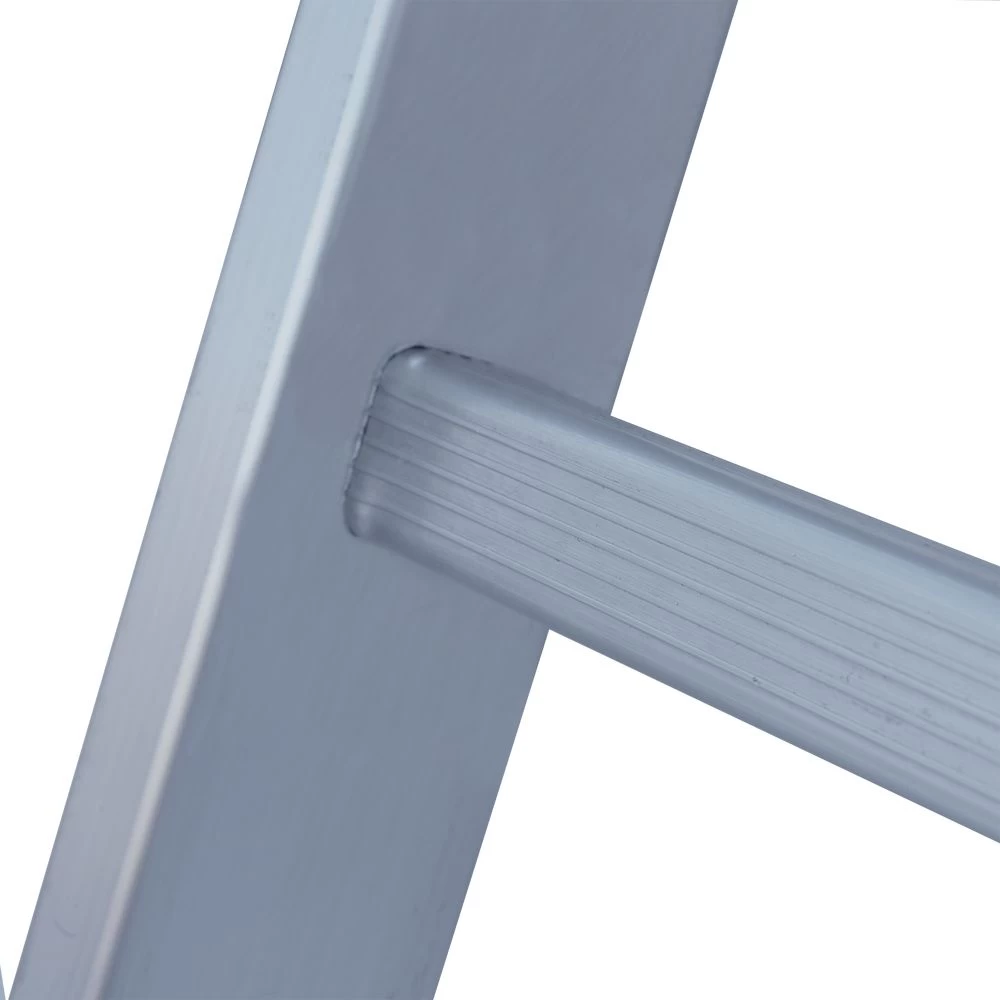 Лестница алюминиевая двухсекционная профессиональная Новая Высота 2x7 арт. 3220207 от магазина ЛесКонПром.ру