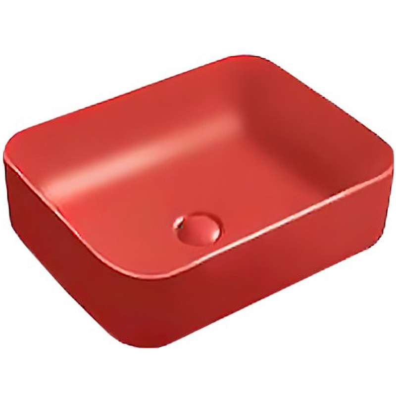 Раковина-чаша SantiLine 50 SL-1051MR Красная матовая от магазина ЛесКонПром.ру