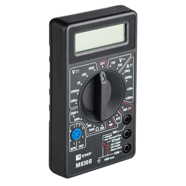 Мультиметр цифровой EKF M830B Master от магазина ЛесКонПром.ру