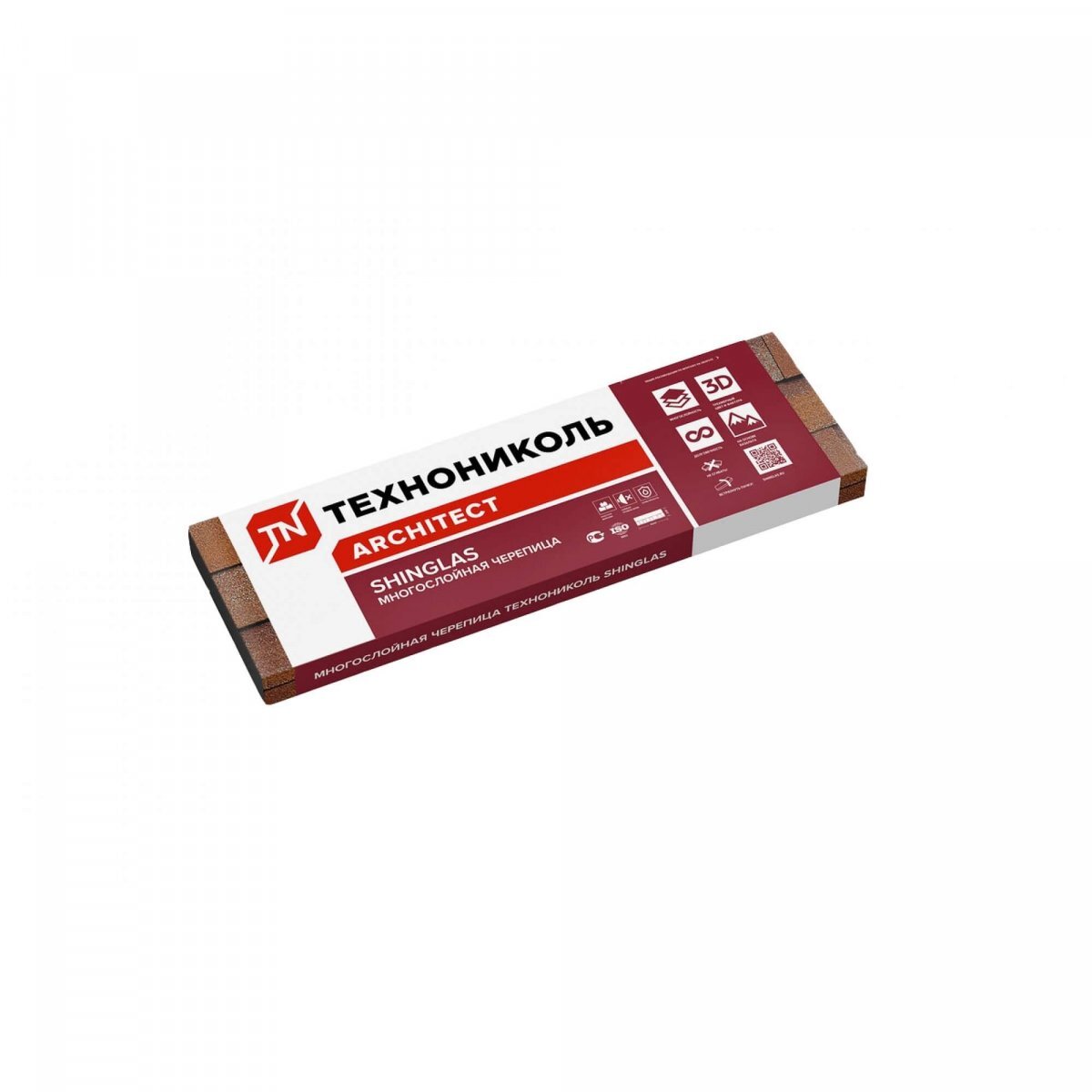 Многослойная черепица ТЕХНОНИКОЛЬ SHINGLAS Ранчо Сиена от магазина ЛесКонПром.ру