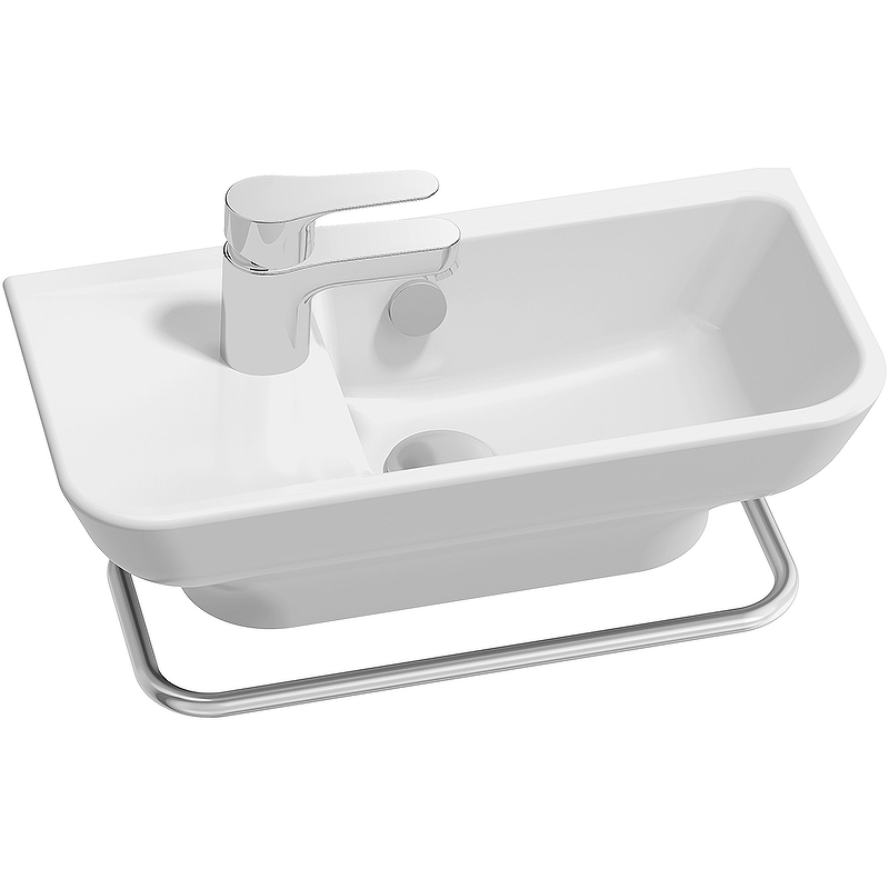 Раковина Jacob Delafon Struktura 50 L EGJ112-00 Белая от магазина ЛесКонПром.ру