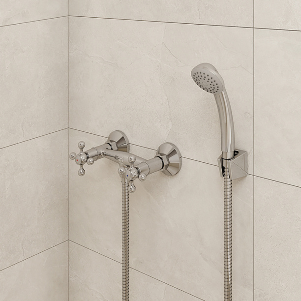 Смеситель для душа Milardo Duplex хром от магазина ЛесКонПром.ру