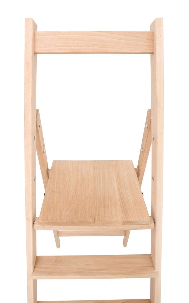 Стремянка деревянная односторонняя со ступенями Hoz-Block Электрик 7 ступеней (арт. СДЭ-7) от магазина ЛесКонПром.ру