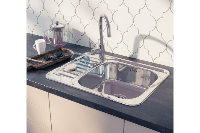 Мойка врезная IDDIS BAS65PRi77 80550603 от магазина ЛесКонПром.ру