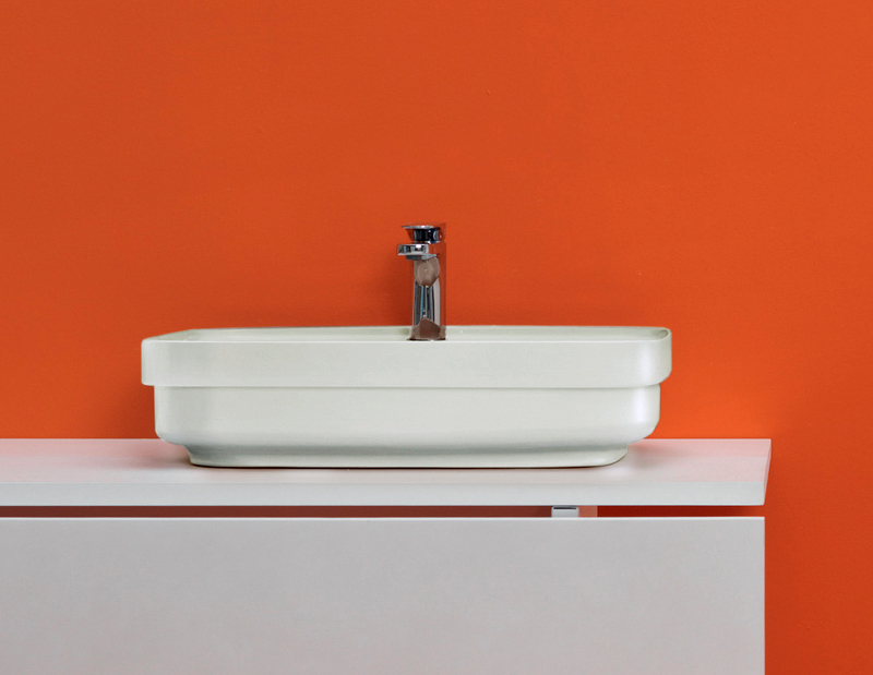 Раковина Kerasan Tribeca 60 514201*1 Белая от магазина ЛесКонПром.ру