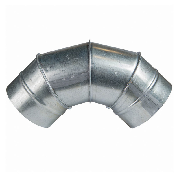 Отвод оцинкованный 160/90 от магазина ЛесКонПром.ру