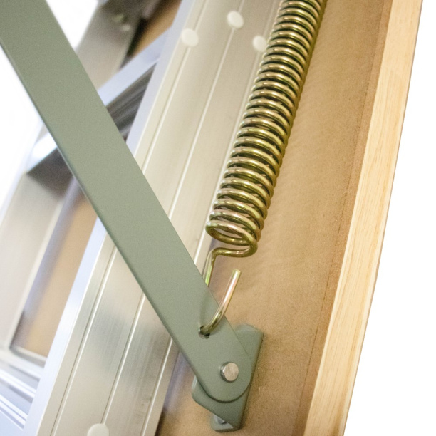 Лестница чердачная металлическая 600х1200х2800 мм от магазина ЛесКонПром.ру