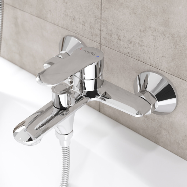 Смеситель для ванны Cersanit Flavis хром от магазина ЛесКонПром.ру
