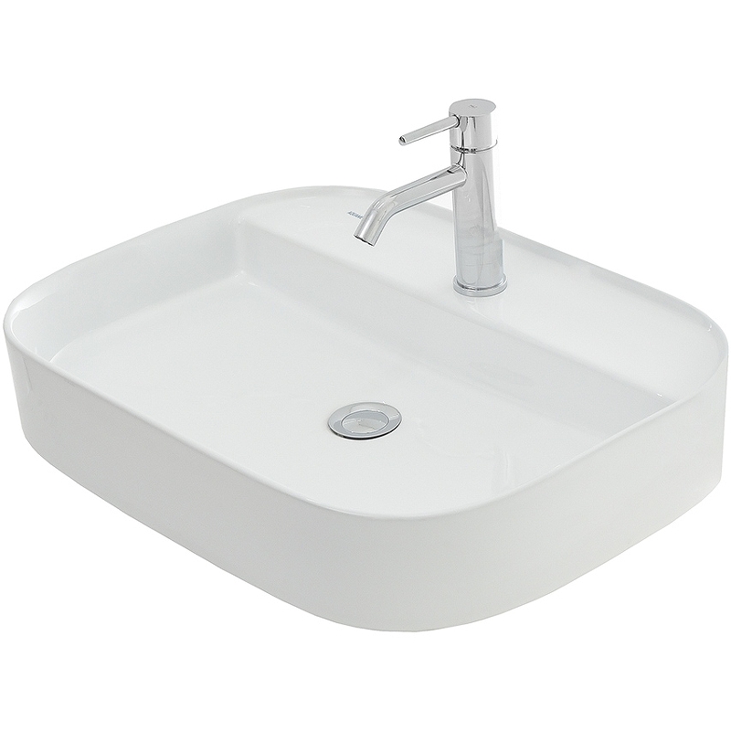 Раковина AQUAme 59 AQM5003 Белая глянцевая от магазина ЛесКонПром.ру