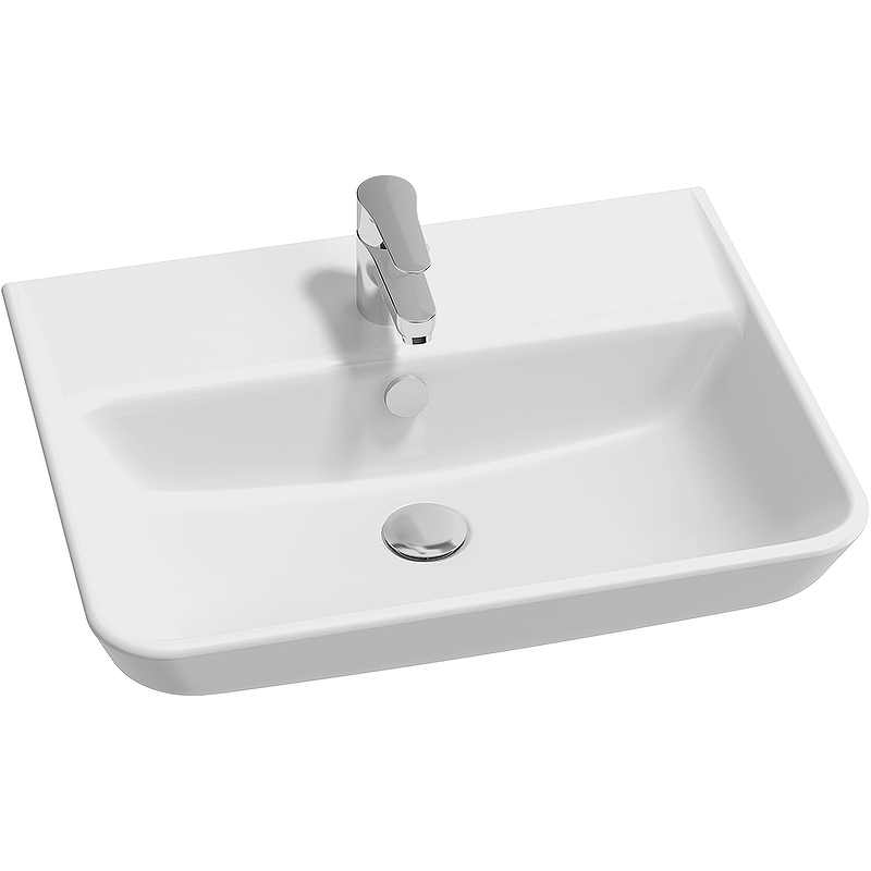 Раковина Jacob Delafon Struktura 60 EGD112-00 Белая от магазина ЛесКонПром.ру