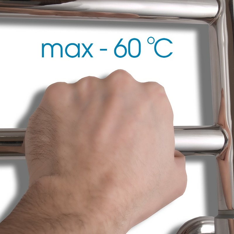 Электрический полотенцесушитель Energy Ergo 600x500 EETR0ERGO0605000000 Хром от магазина ЛесКонПром.ру