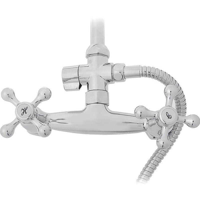 Душевая система Accoona A8176-1 Хром от магазина ЛесКонПром.ру