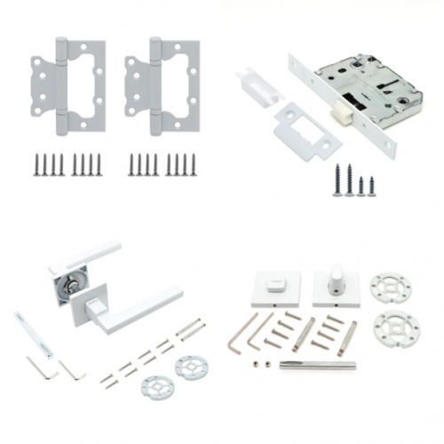 Комплекты: замок+ручка