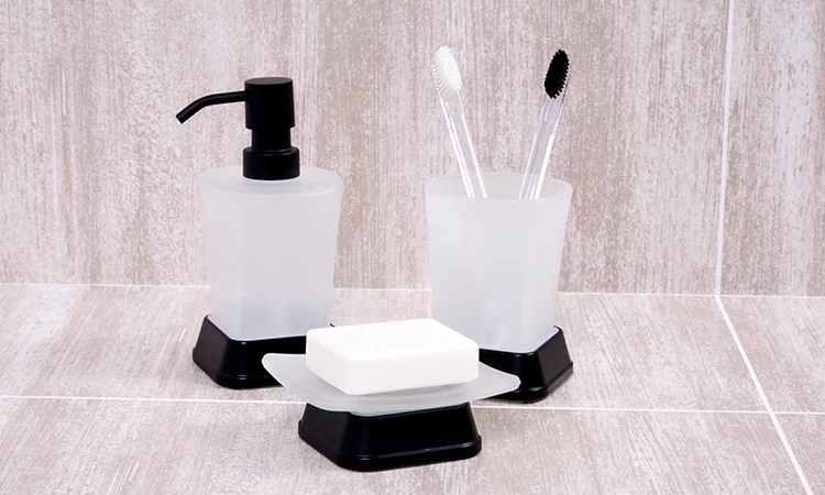 Стакан Wasserkraft Amper K-5428black от магазина ЛесКонПром.ру