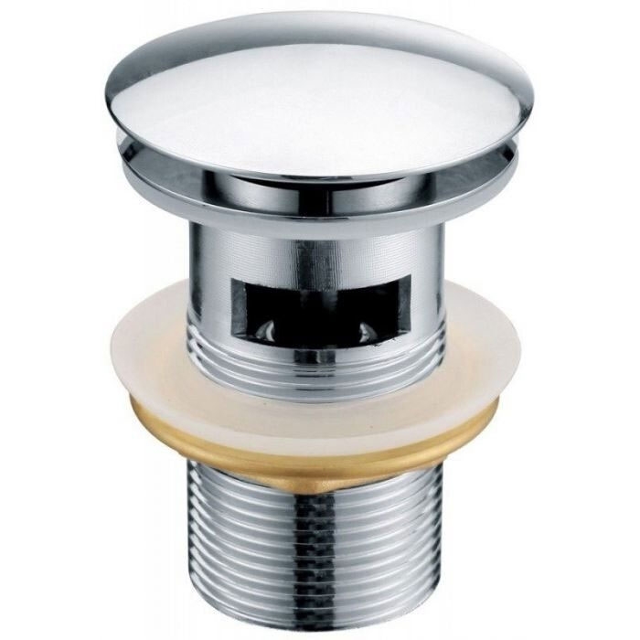 Донный клапан Kaiser 8037 click-clack Хром от магазина ЛесКонПром.ру