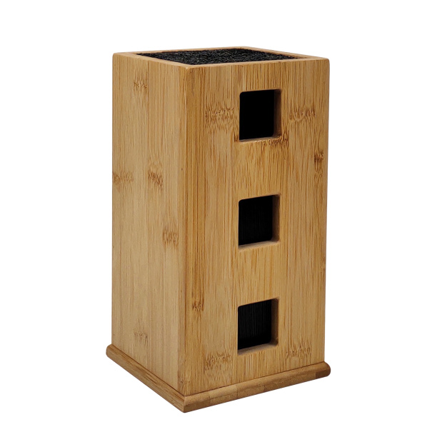 Подставка для ножей бамбук от магазина ЛесКонПром.ру