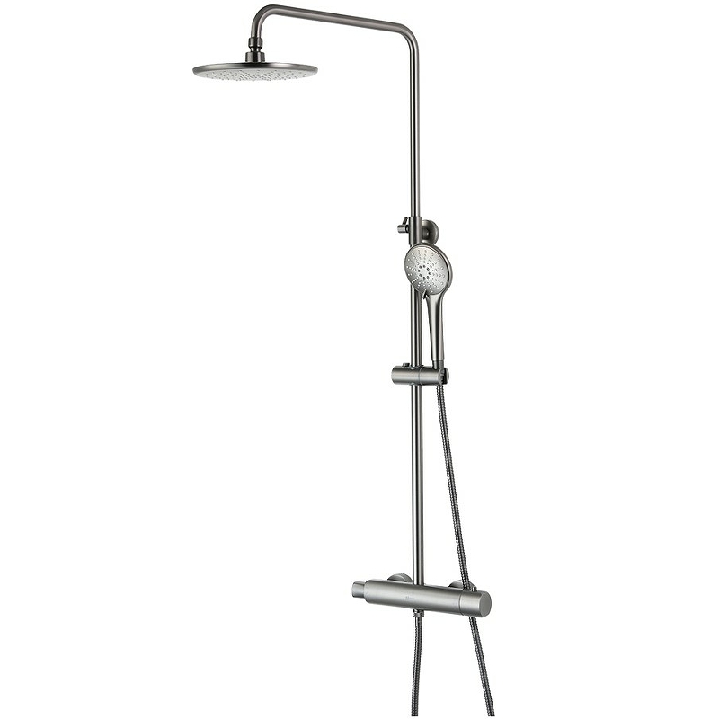 Душевая система Lemark Bronx LM3770GM Графит от магазина ЛесКонПром.ру