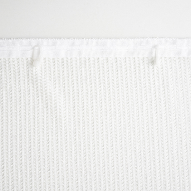 Штора-тюль Волна 150х260 см белая от магазина ЛесКонПром.ру