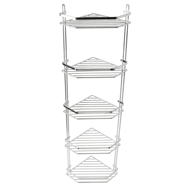 Полка сетчатая VANSTORE Modern 5-ярусная угловая от магазина ЛесКонПром.ру