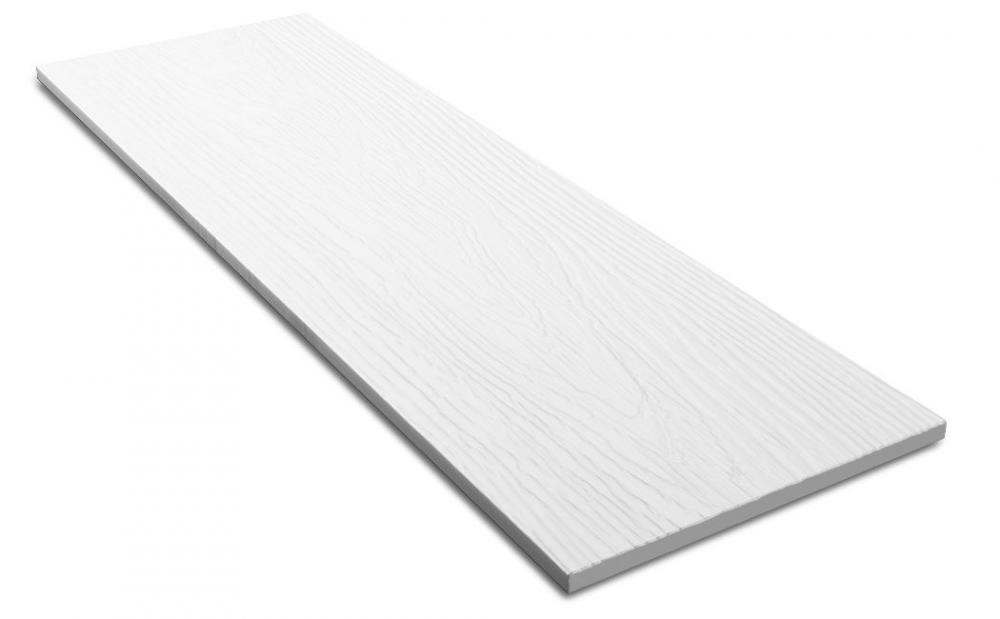 Фибросайдинг DECOVER 3600x190x8мм Snow от магазина ЛесКонПром.ру