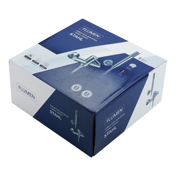 Смеситель для душа FLUMEN нержавеющая сталь от магазина ЛесКонПром.ру