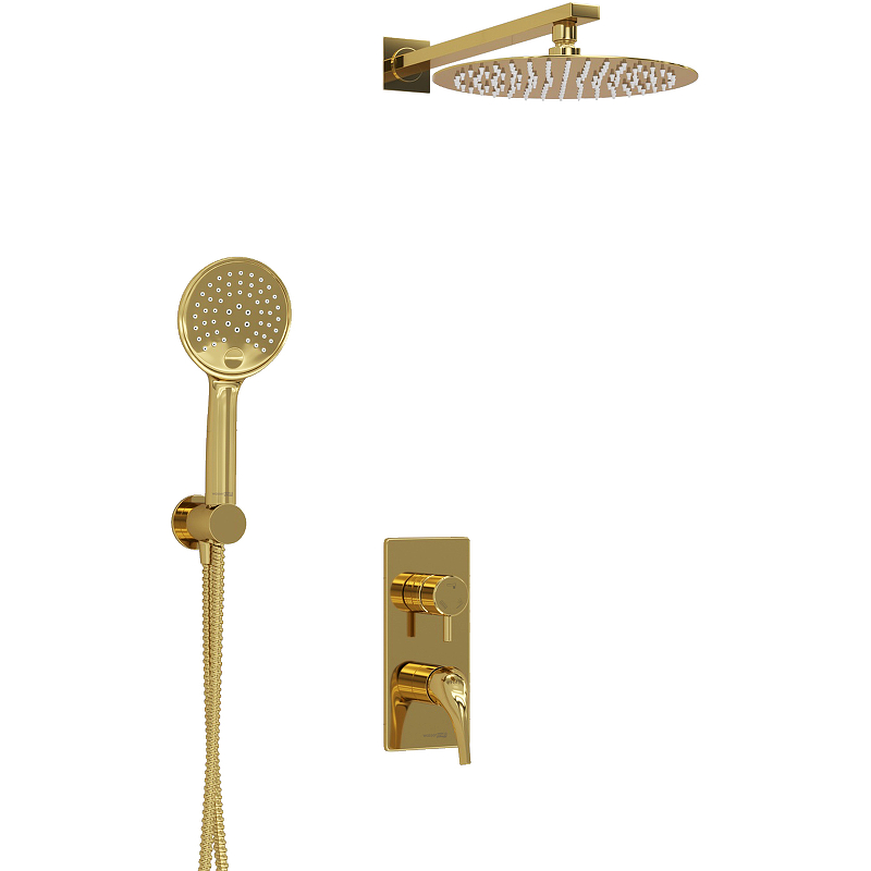 Душевая система WasserKRAFT A71207 Золото от магазина ЛесКонПром.ру