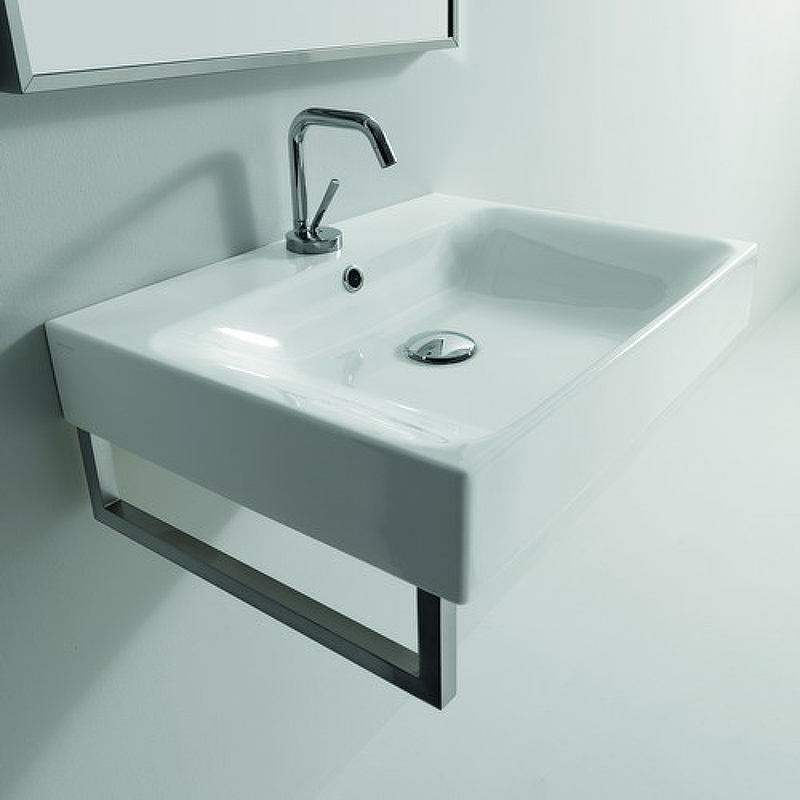 Раковина Kerasan Cento 60 353101*1 Белая от магазина ЛесКонПром.ру