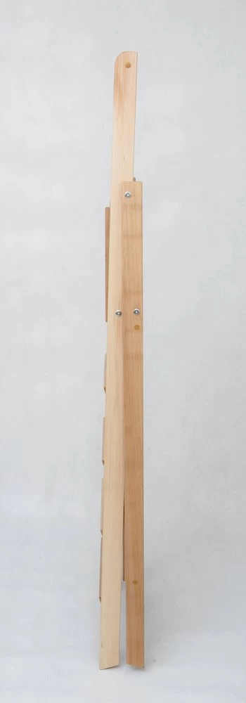 Стремянка двухсторонняя деревянная с перекладинами Hoz-Block Маляр 2х4 ступени (арт. СДДМ-4) от магазина ЛесКонПром.ру