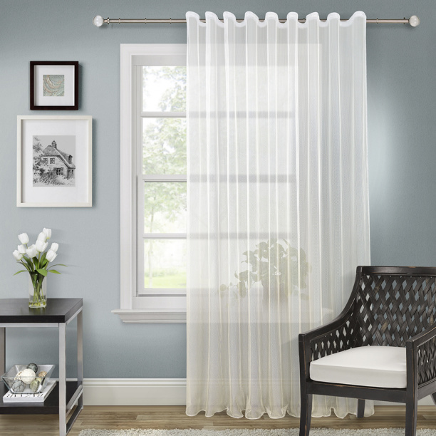 Штора-тюль Паутинка 300х280 см белая от магазина ЛесКонПром.ру