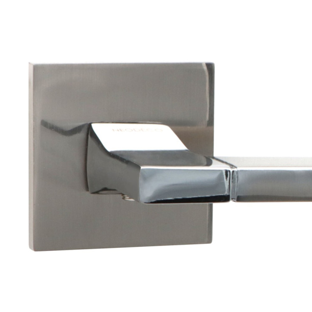 Ручки дверные NEODECO Sunset EN никель от магазина ЛесКонПром.ру