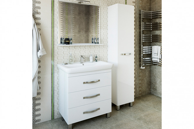 Зеркало с полкой Sanflor Одри 80353377 от магазина ЛесКонПром.ру