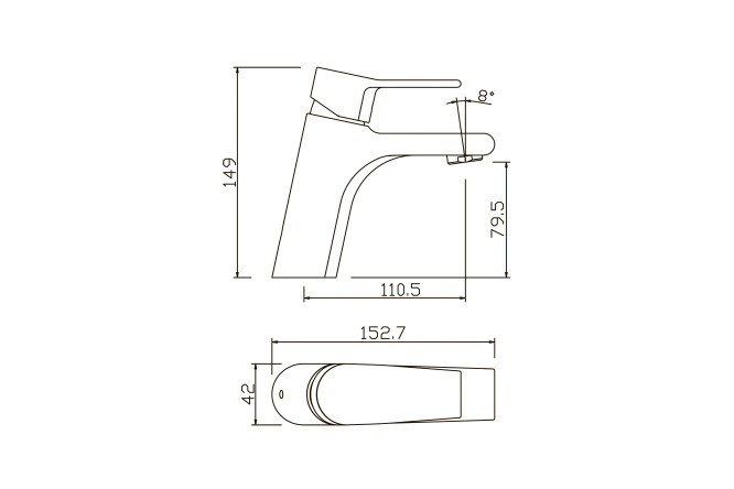 Смеситель для умывальника ARGOTECH Jason 80513334 от магазина ЛесКонПром.ру