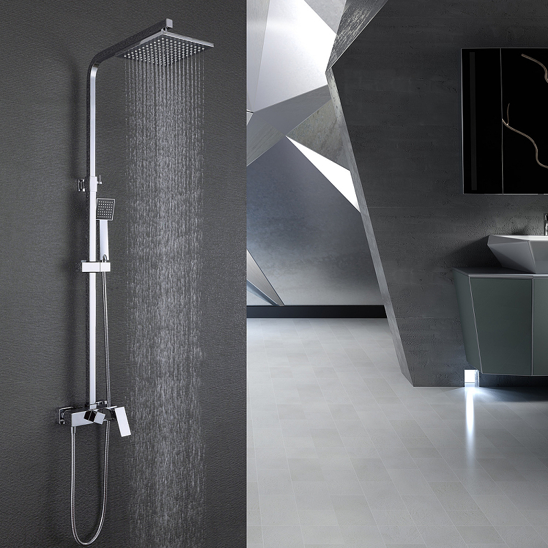 Душевая система Abber Daheim AF8220 Хром от магазина ЛесКонПром.ру