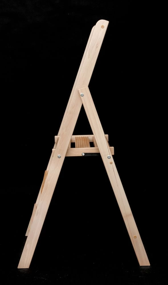 Стремянка деревянная Hoz-Block Батя 3 ступени Светлая (арт. СДБ-3С) от магазина ЛесКонПром.ру