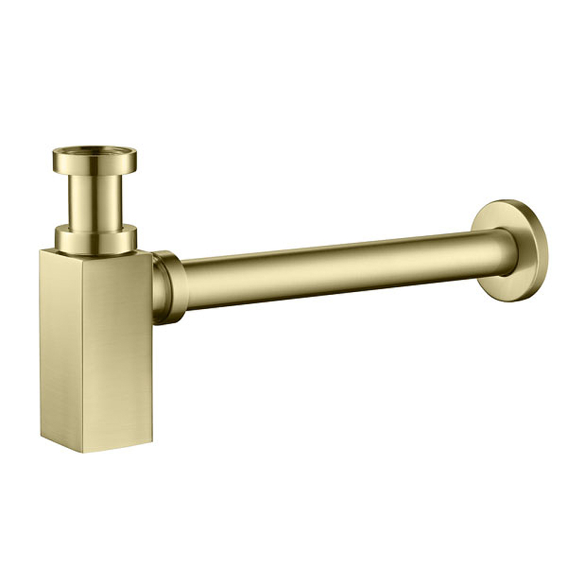 Сифон для раковины Timo 959/17L Золото матовое от магазина ЛесКонПром.ру