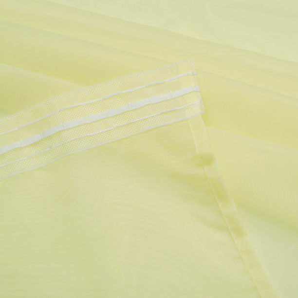 Штора-тюль 250х260 см желтая от магазина ЛесКонПром.ру