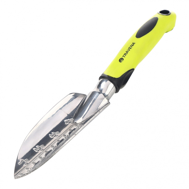 Совок садовый TRAVENA узкий из алюминиевого сплава от магазина ЛесКонПром.ру