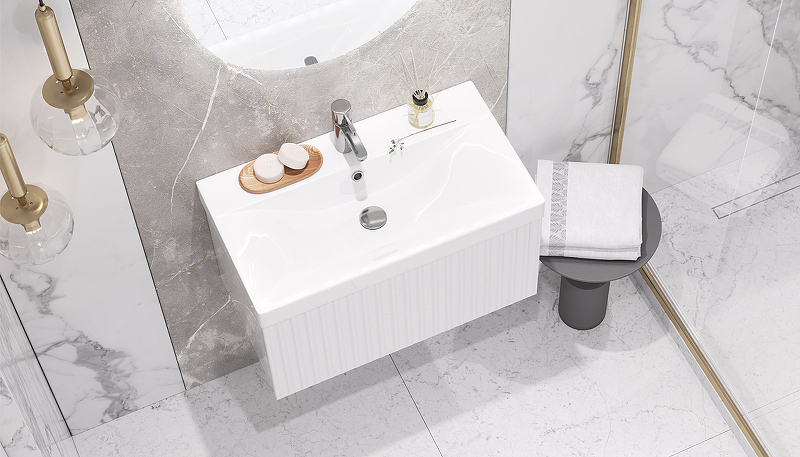 Раковина Velvex 70 9696-70 Белая от магазина ЛесКонПром.ру