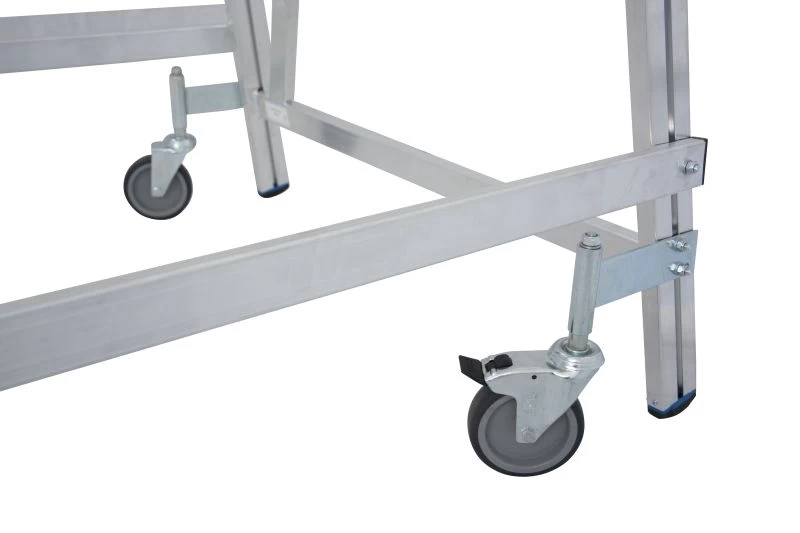 Односторонняя передвижная лестница с платформой STABILO 8 ступеней KRAUSE арт.820181 от магазина ЛесКонПром.ру